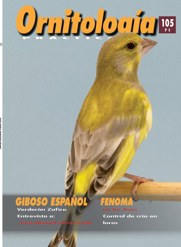 Portada de Ornitología Práctica número 105