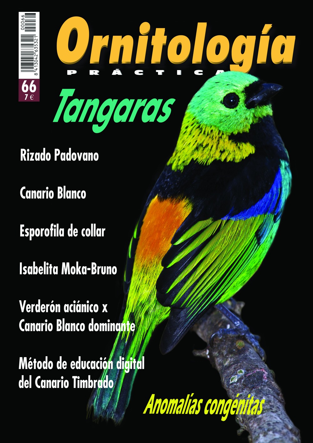 Portada de Ornitología Práctica número 66