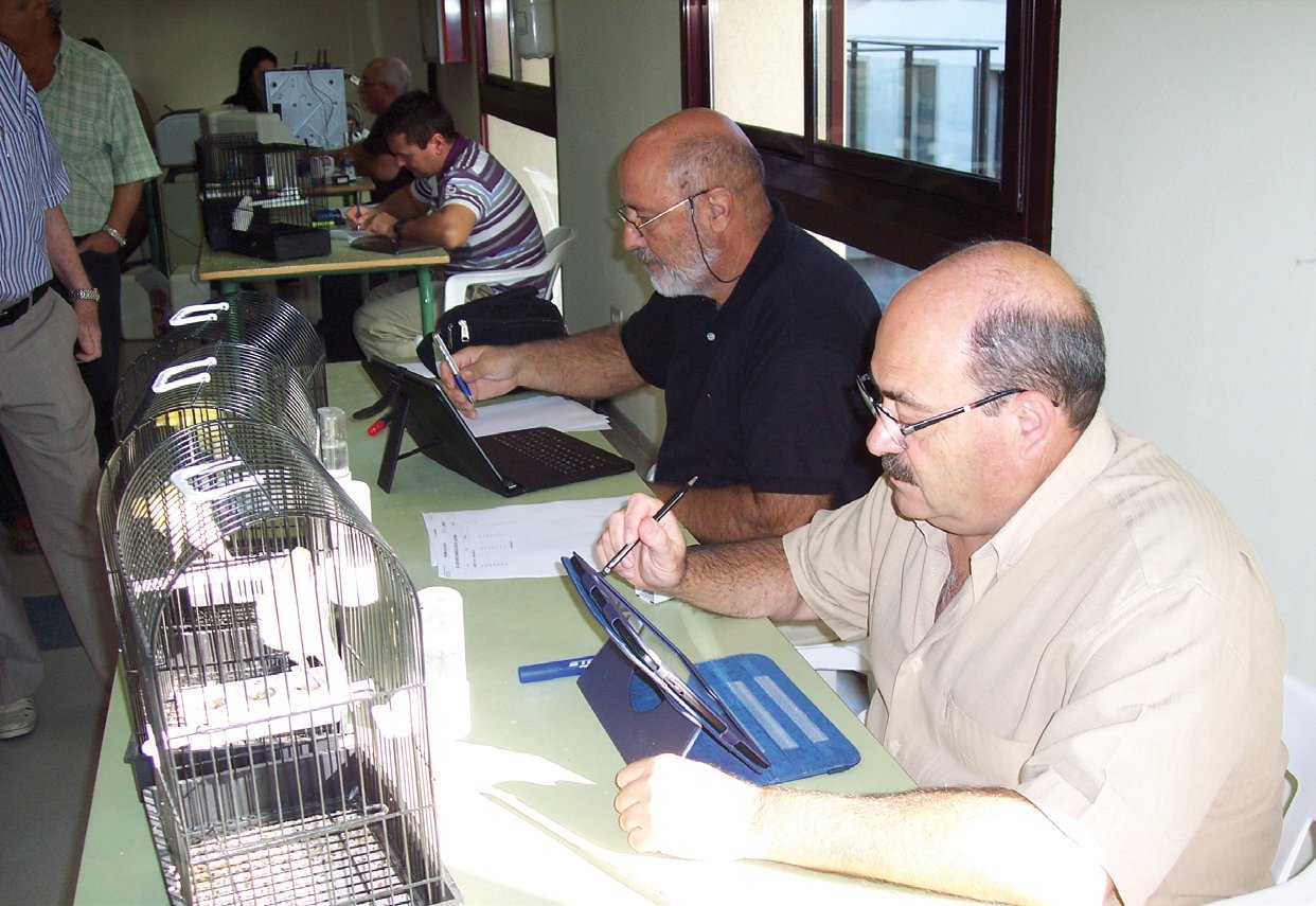 Enrique Serret y José Miguel Roig en Almassora (derecha).