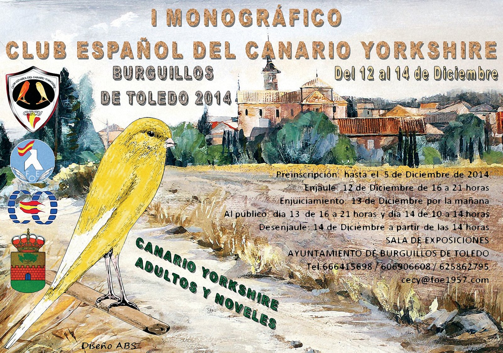 Cartel del primer monográfico del Club.