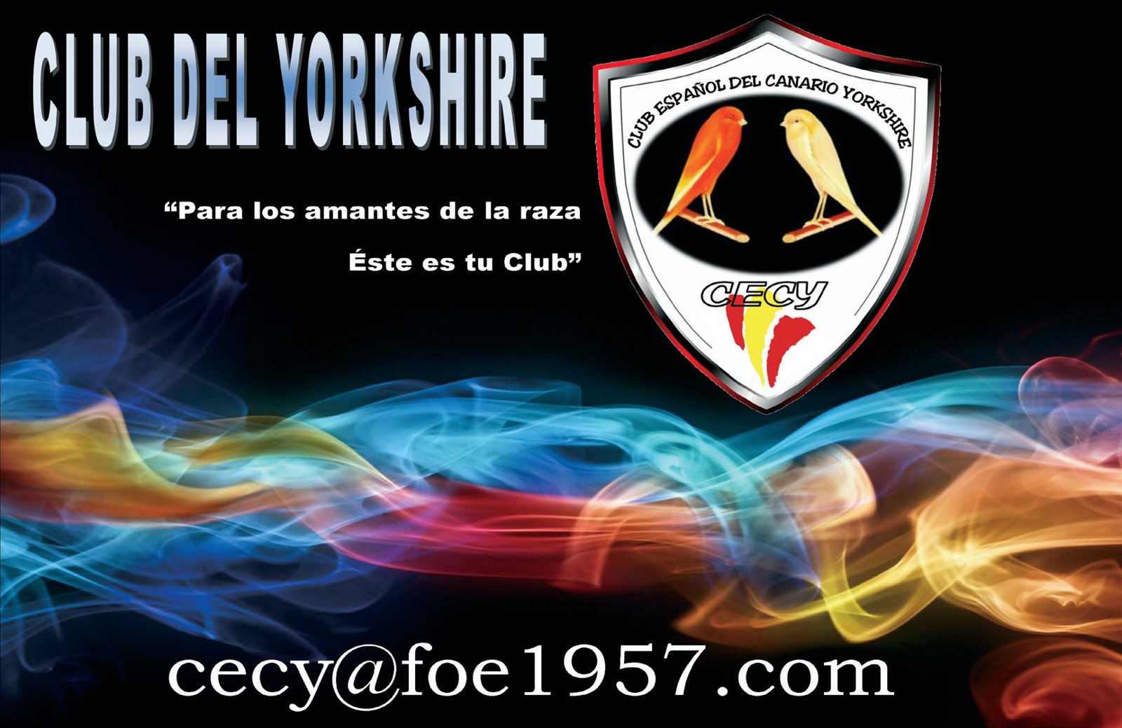 Cartel del Club del Yorkshire.