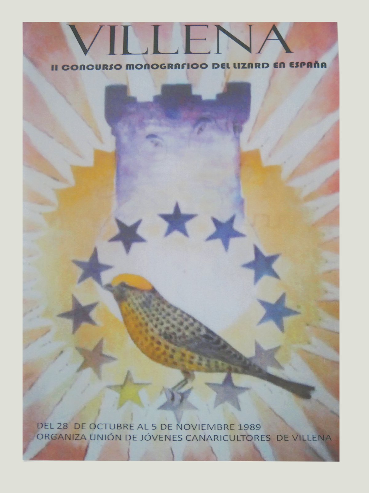 Izda. Carteles de los primeros concursos sobre el Lizard.