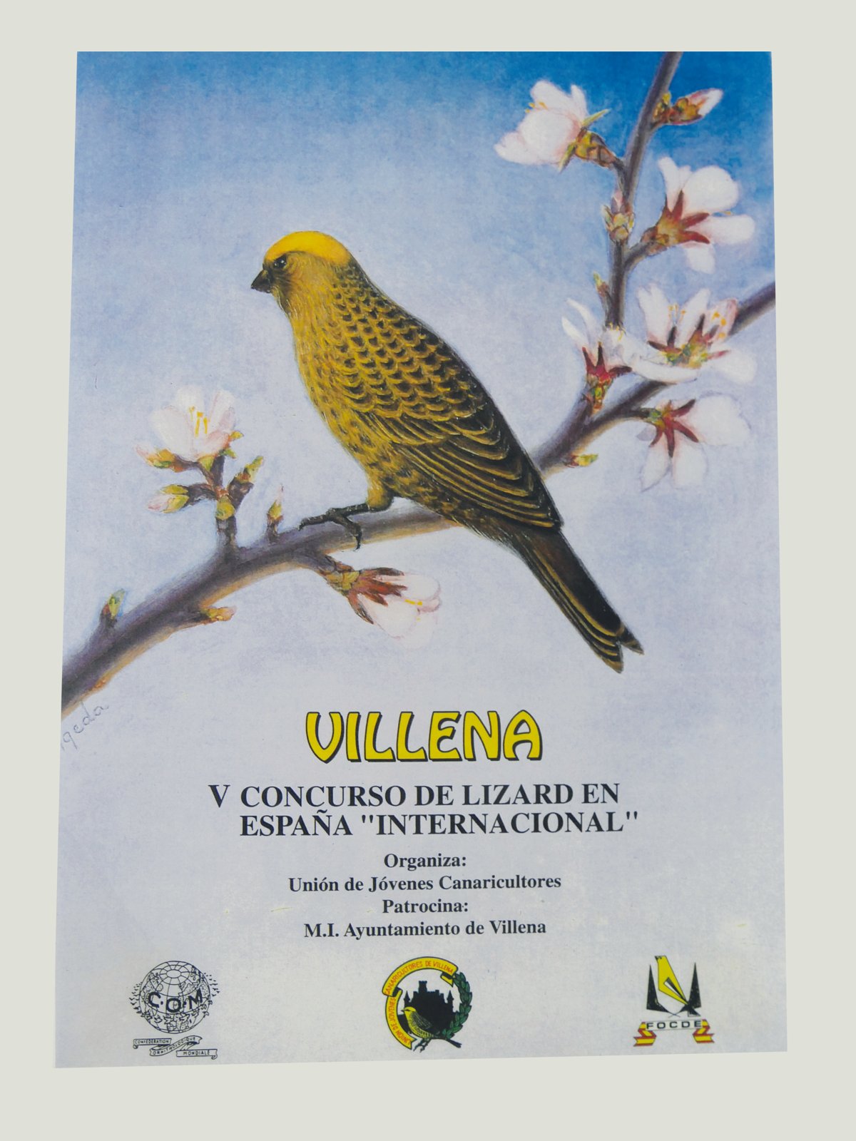 Izda. Carteles de los primeros concursos sobre el Lizard.