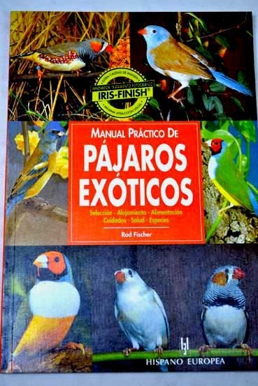 Portada de Manual Práctico de Pájaros Exóticos