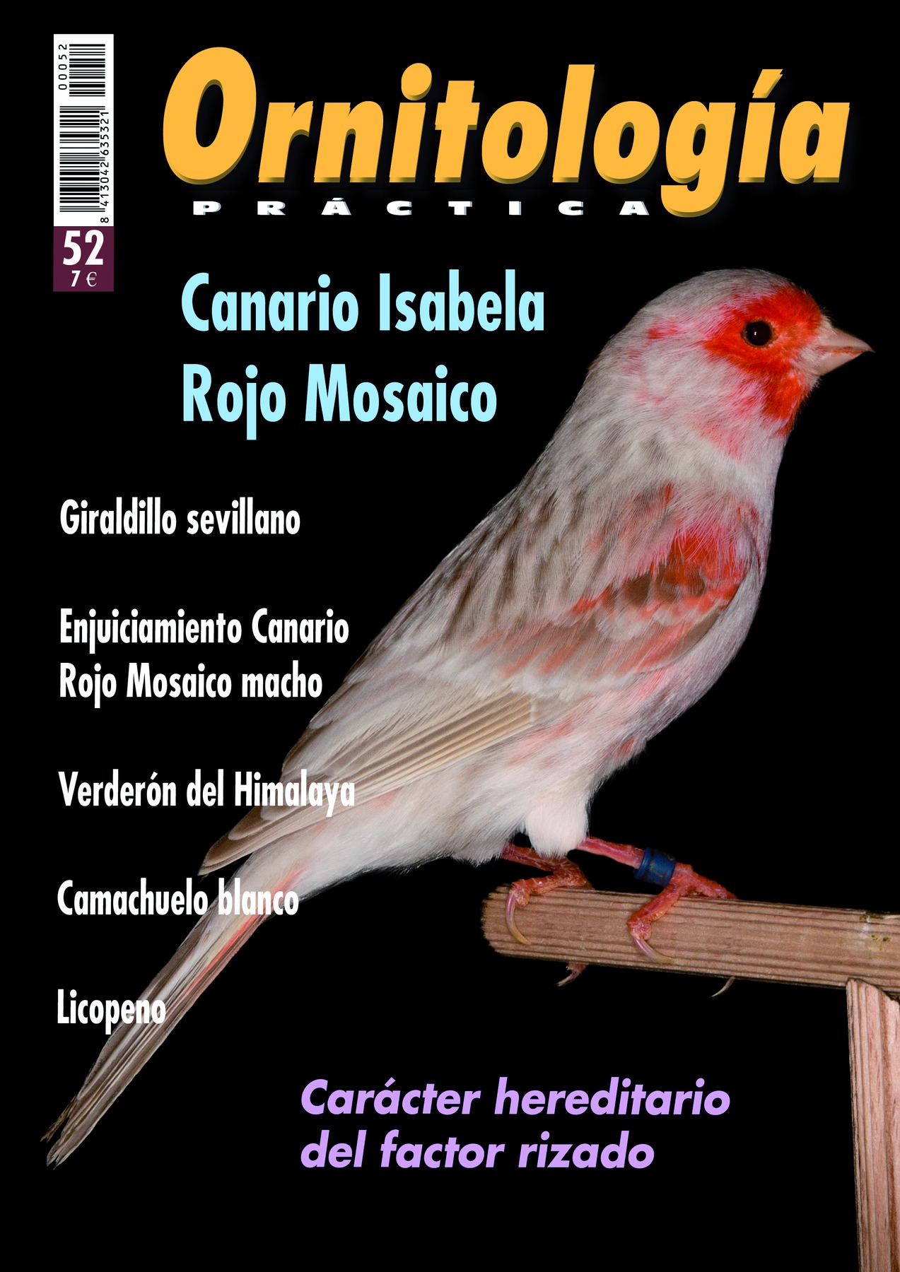 Portada de Ornitología Práctica nº 52
